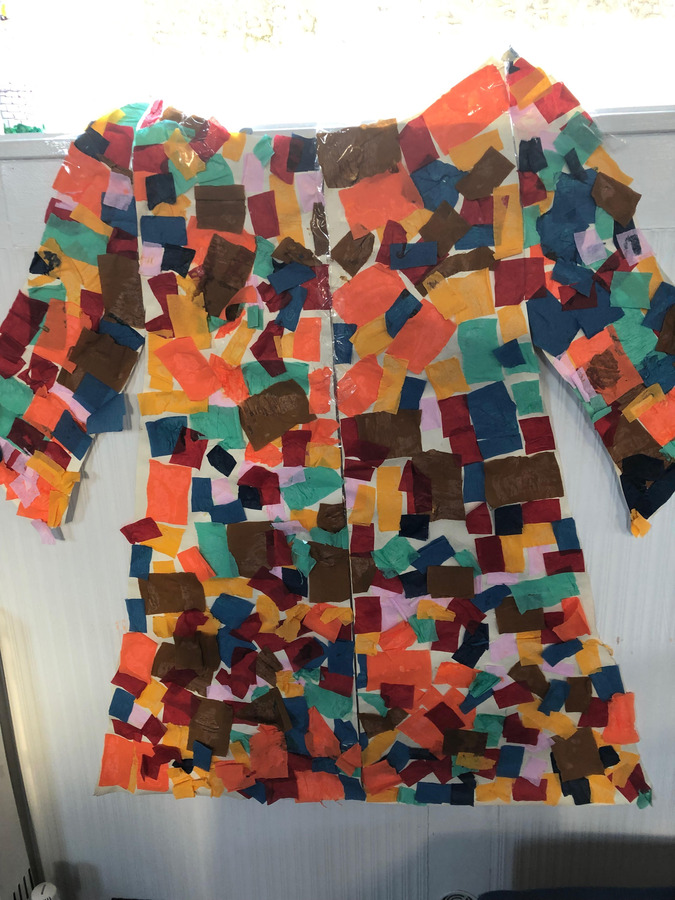 Joseph Coat- a Messy Church activity